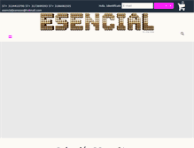 Tablet Screenshot of esencialjeans.com